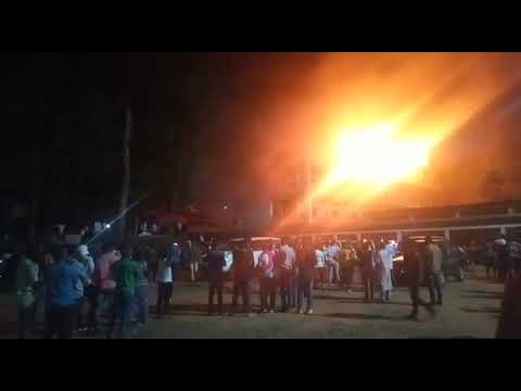Incendie à l'ISP/Bukavu : Le feu n'est pas encore maîtrisé (vidéo)