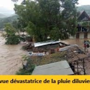Uvira : Deux personnes mortes à la suite d'une pluie diluvienne à Kalundu 