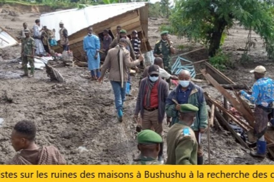 Drame de Bushushu et Nyamukubi : Les sauveteurs contraints de stopper l' opération de fouille des corps